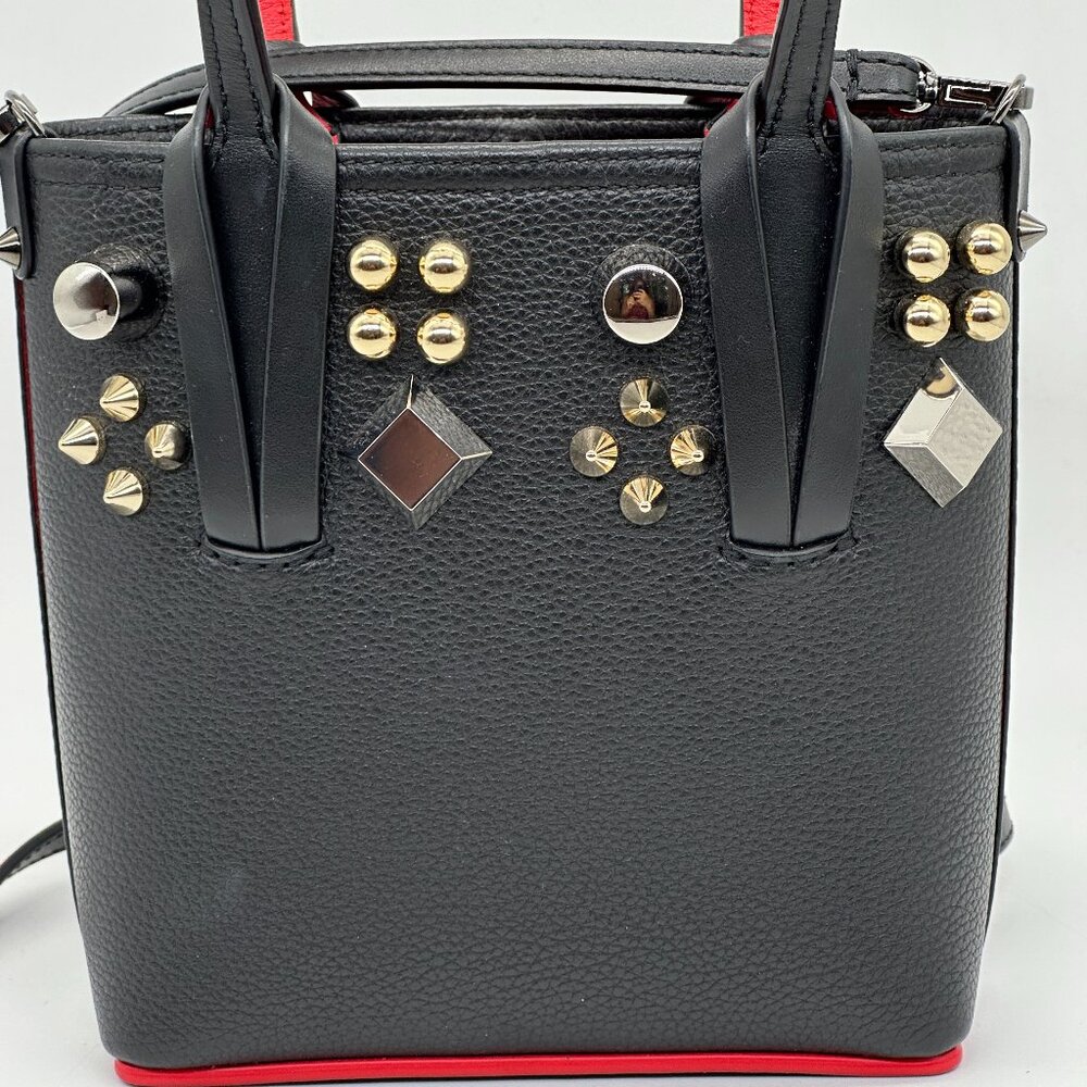 Christian Louboutin Black and Gold Crossbody Bag - Picture 6 of 16